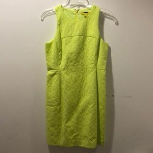 Yellow Banana Republic dress